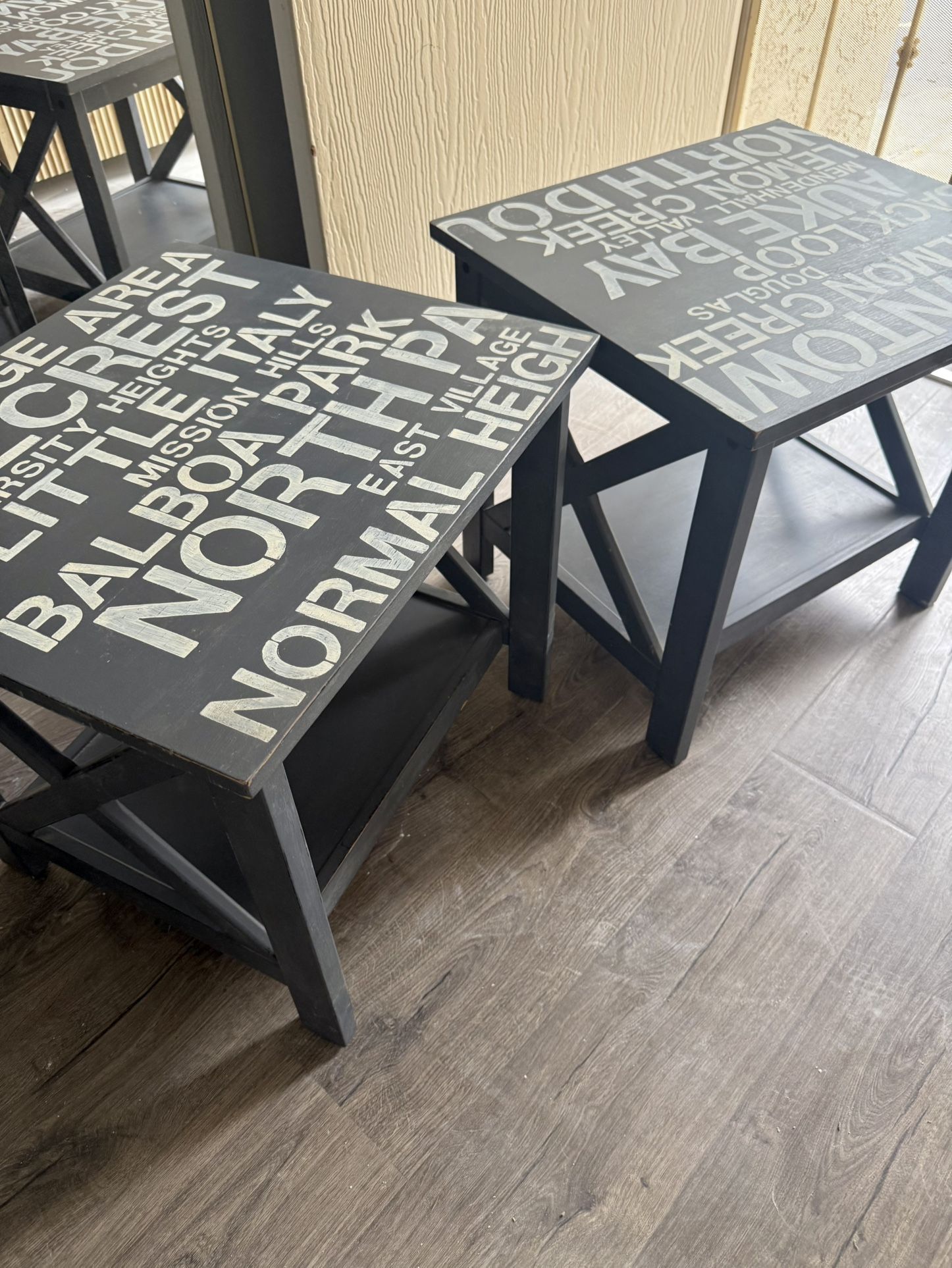 Refinished End Tables