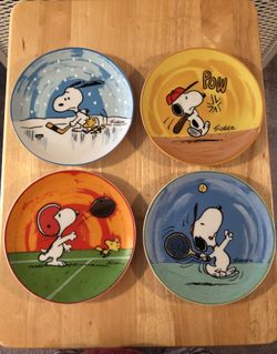 Peanuts Worlds Greatest Athlete Collectible Plates