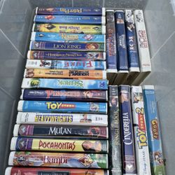 Vintage VHS Tapes Lot 
