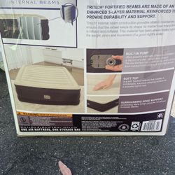 New Blowup Mattress Still Inside Box