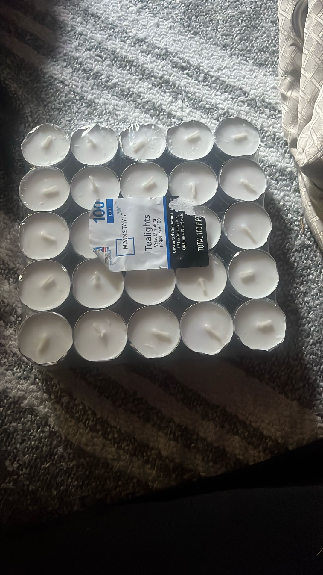 100 TeaLight Candles