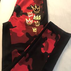 Anuel AA 🔥REal HaStA La MueRte Military Red Suit 
