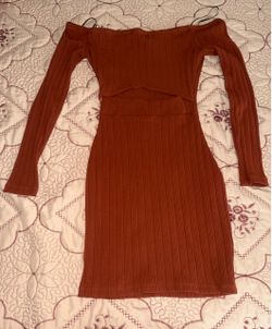 Mini long sleeve dress