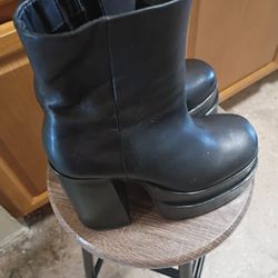 Ankle Boots Leather 