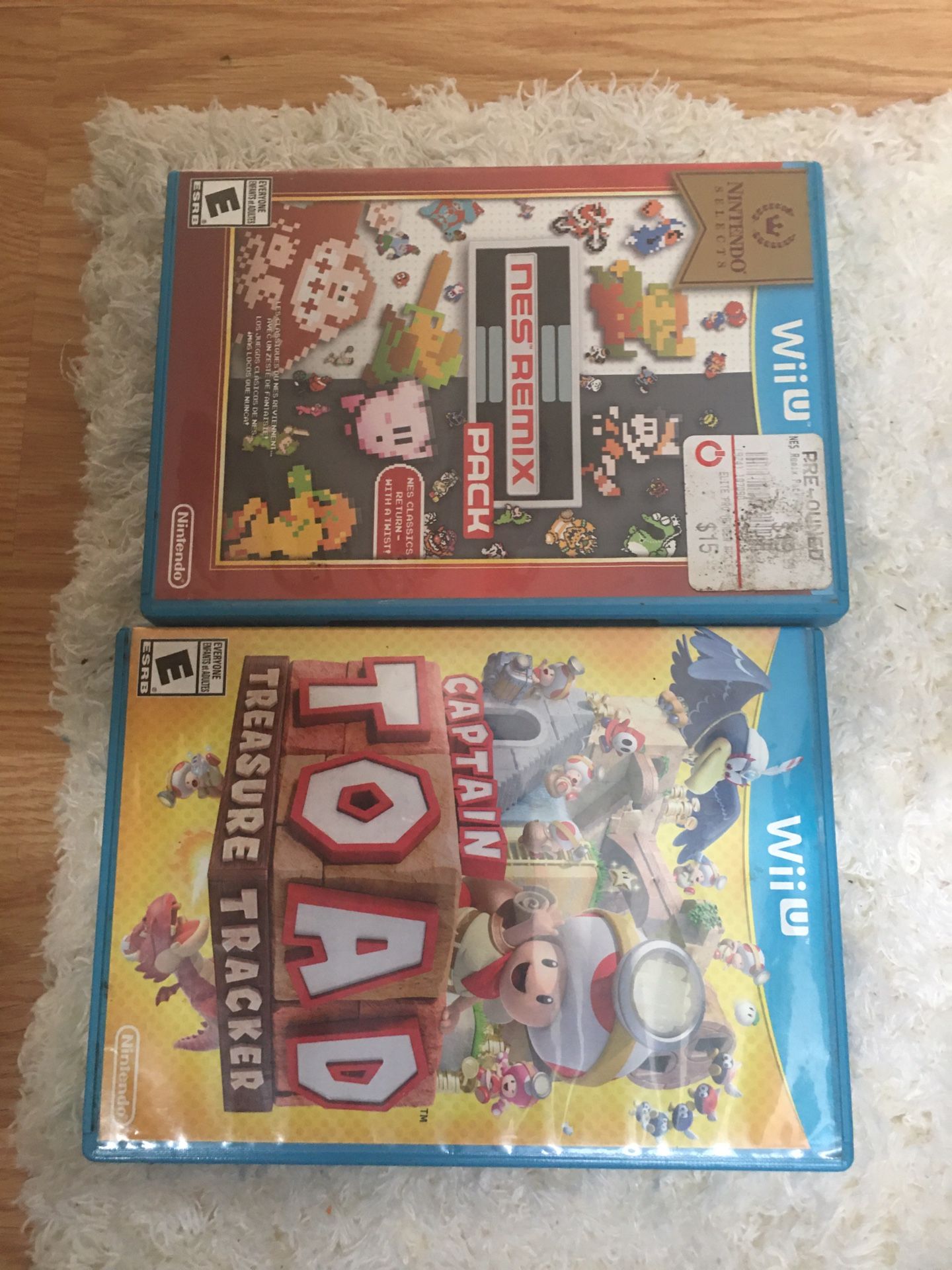 Nintendo Wii U games 30$ For Both