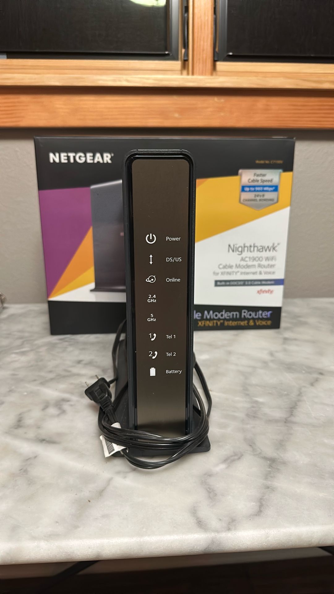 Netgear AC 1900 Cable/voice