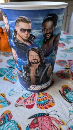 Old 2005 wwe smackdown drink cup