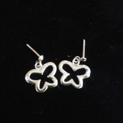 925 Butterfly Earrings 