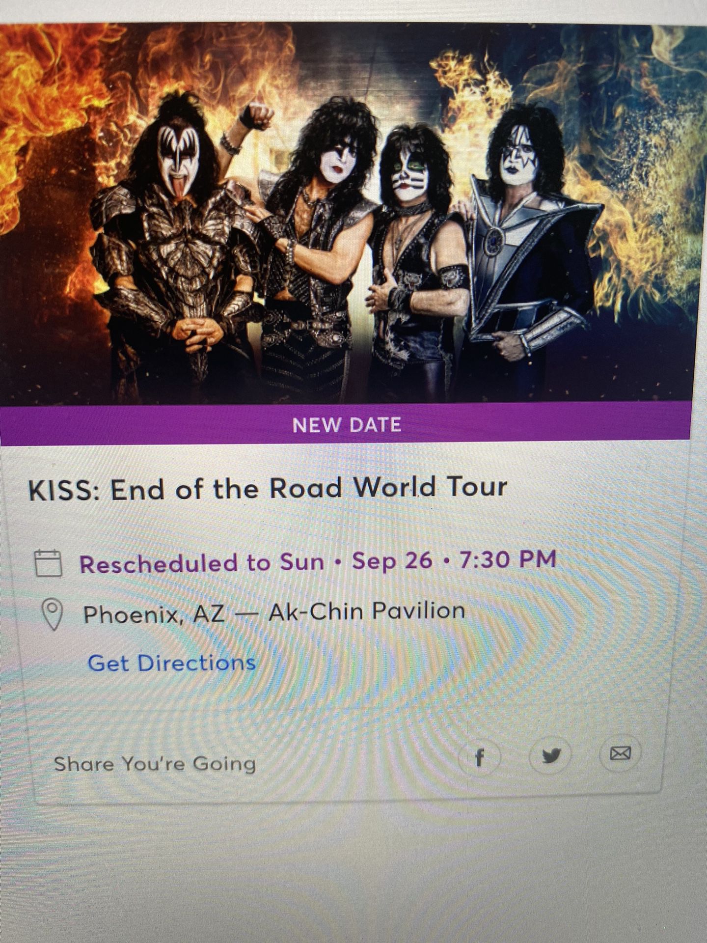 KISS: End Of The Road World Tour Tickets 