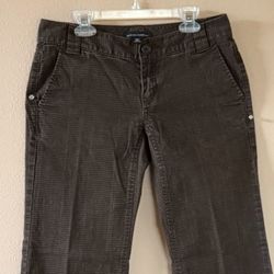 Banana Republic stretch women's 0P/2 black/brown 
