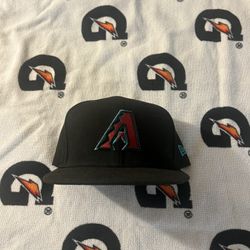 Arizona Dbacks New Era Fitted Hat 7 5/8