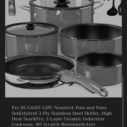 Duxano 12 Piece Non Stick Set 