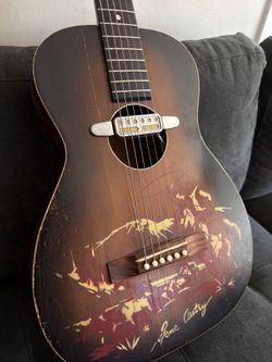 1940s Harmony Melody Ranch Gene Autry (Converted to X-bracing by McGibney Guitars)