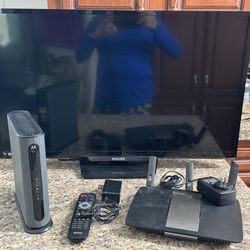 Combo Tv And Rauter