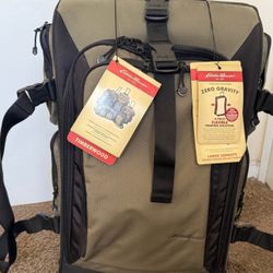 Eddie Bauer Timberwood Zero Gravity wheeled duffel bag
