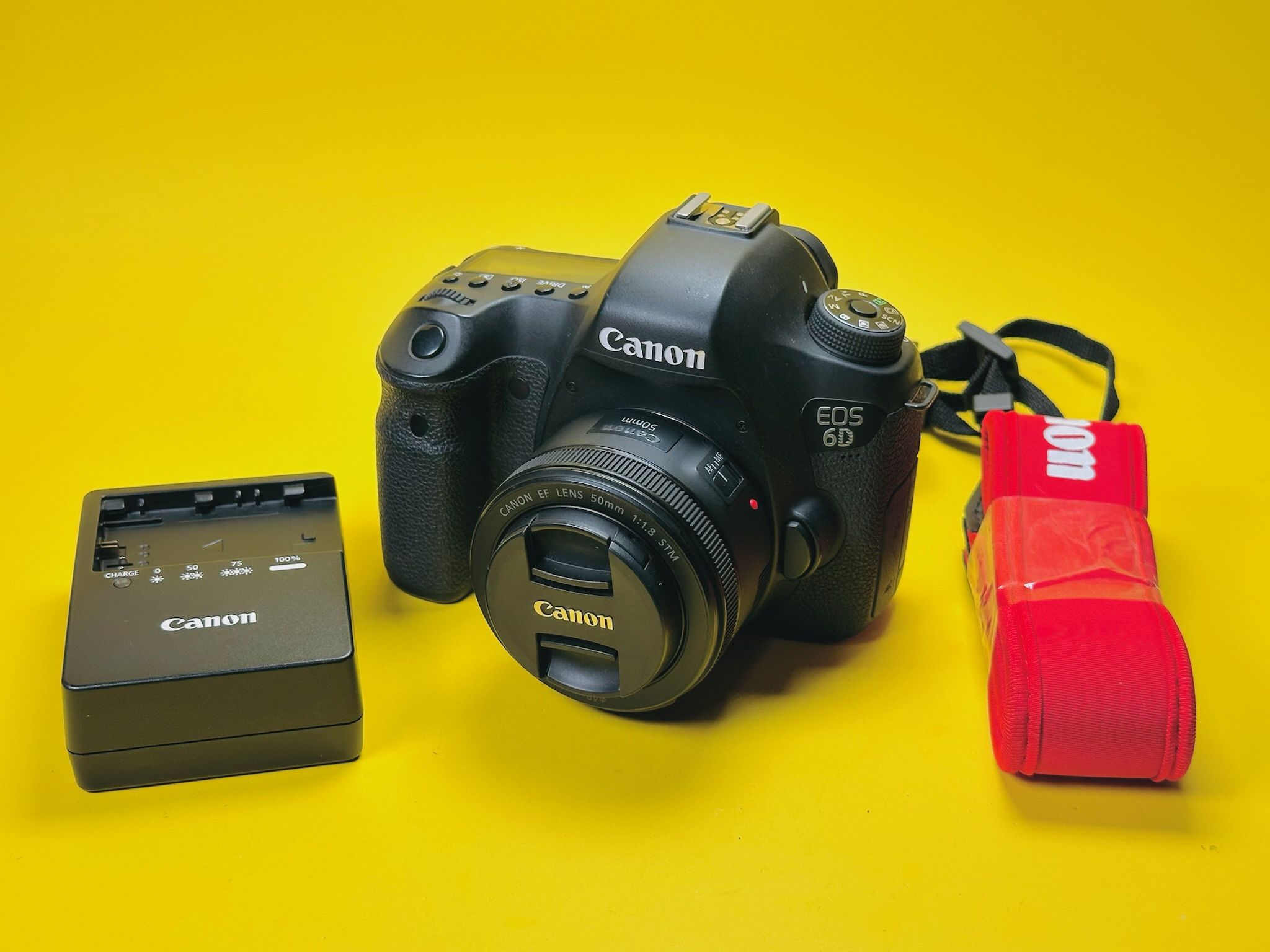 Canon EOS 6D W/ EF 50mm 1.8 STM lens