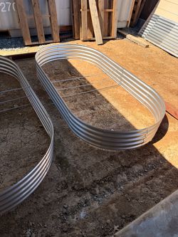 Galvanized Steel Raised Garden Bed