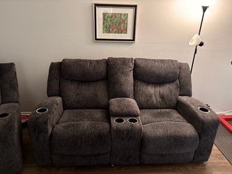 Couch and recliner seat