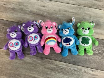 Set of 5 Care Bears 14" Plush, NEW