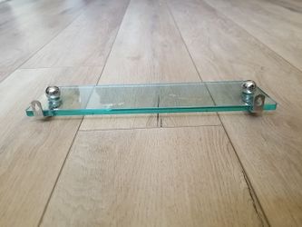 Bathroom Glass Shelf single from Display