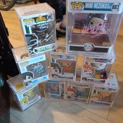 Funko pops, They Are All Signed And Have Certificate Of Authenticity