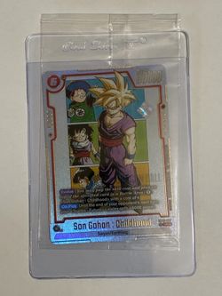 Dragon ball Son gohan 40th anniversary winner promo