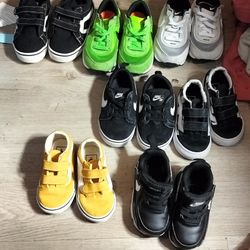 Boys Sneakers $5 Each 5.5/ Sixes/Sevens C Descriptions