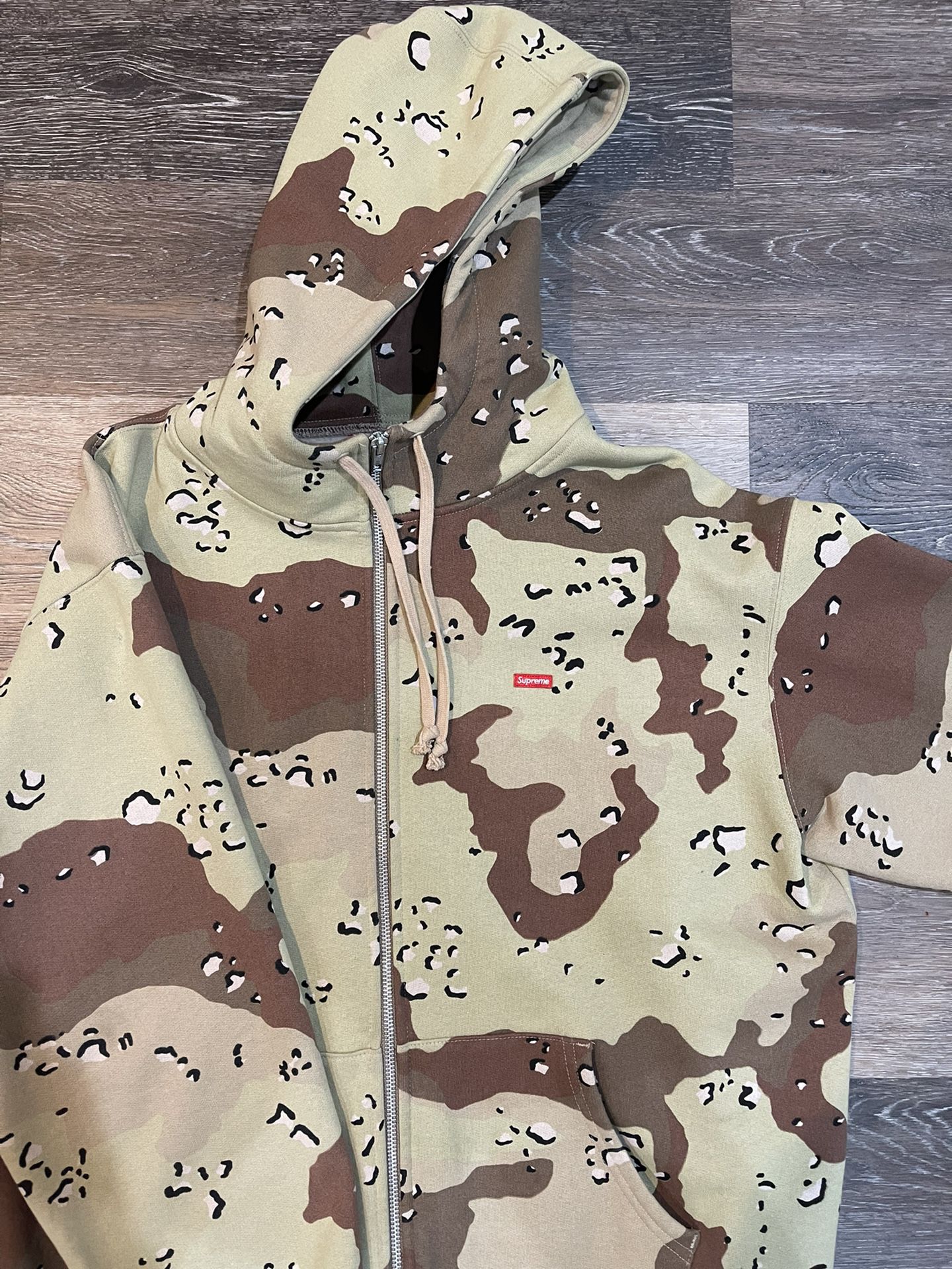 Desert Fatigue Supreme Hoodie With Built In Face Mask
