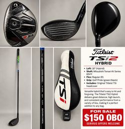 Titleist TSi2 Hybrid 18° Golf Club