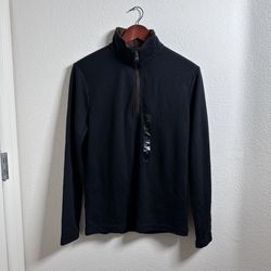 Brand New Banana Republic Men’s Small 3/4 Pullover Long Sleeve Black