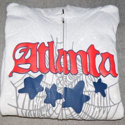 Grey Atlanta Sp5der Zip Up 