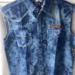 Western Rock n Roll Soul Vest Style Jacket XL
