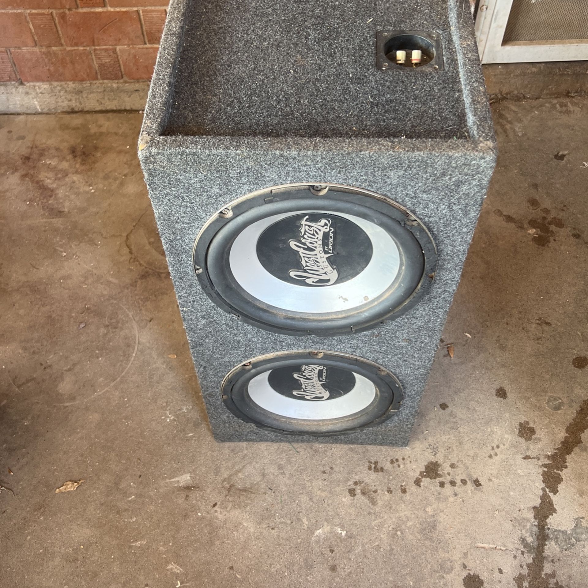West coast customs hotsell 12 inch subwoofer
