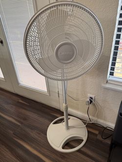 Oscillating standing fan