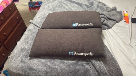 These pillows are Tempur-pedic