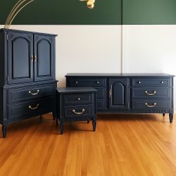 3 Piece Italian provincial bedroom set