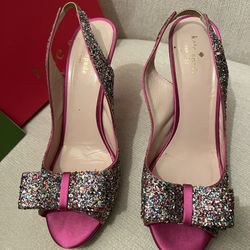 Kate Spade 9.5 Med  Women’s Glitter Charm Shoes
