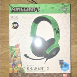 RAZER Kraken V4 X: Limited Minecraft Edition - Brand New (Unopened)