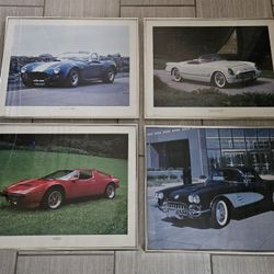 Original Vintage Car Posters