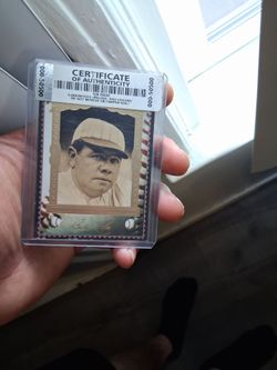 Baby Ruth Baseball card
