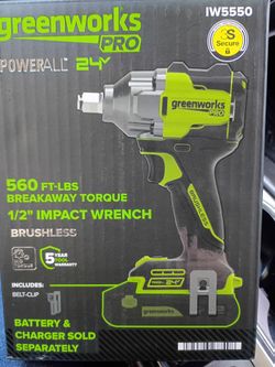 560 ft lbs breakaway torque