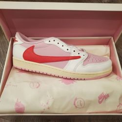 Travis scott jordan 1 tropical pink size 11.5
