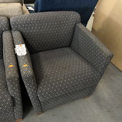 Grey Geometric Armchair Chairs (in Store)