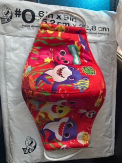 Facemask baby shark for kids