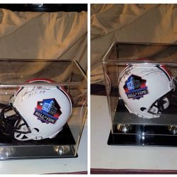 HOF Signed Helmet 