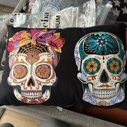Day Of The Dead Pillow $8