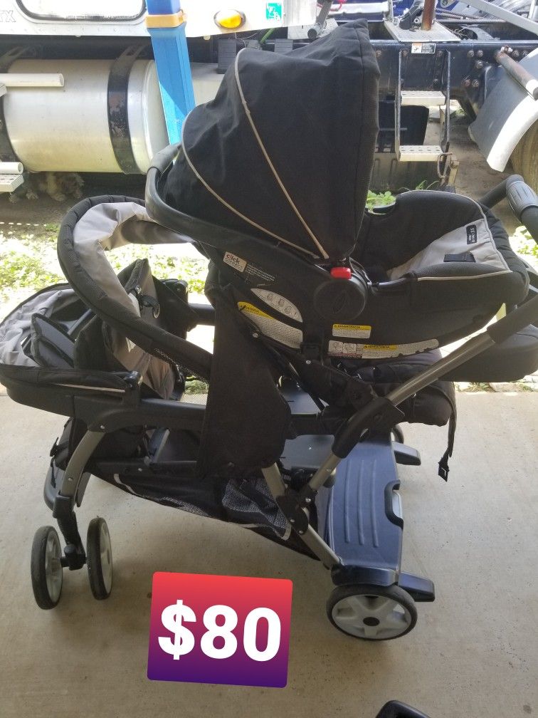 Sit And Stand Stroller Click Connect Carrier