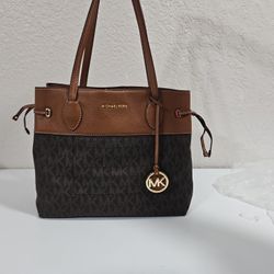 Michael Kors Marina North South Large Drawstring Tote