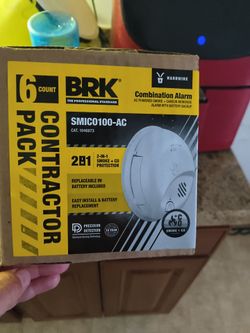 Smoke detectors. ombination