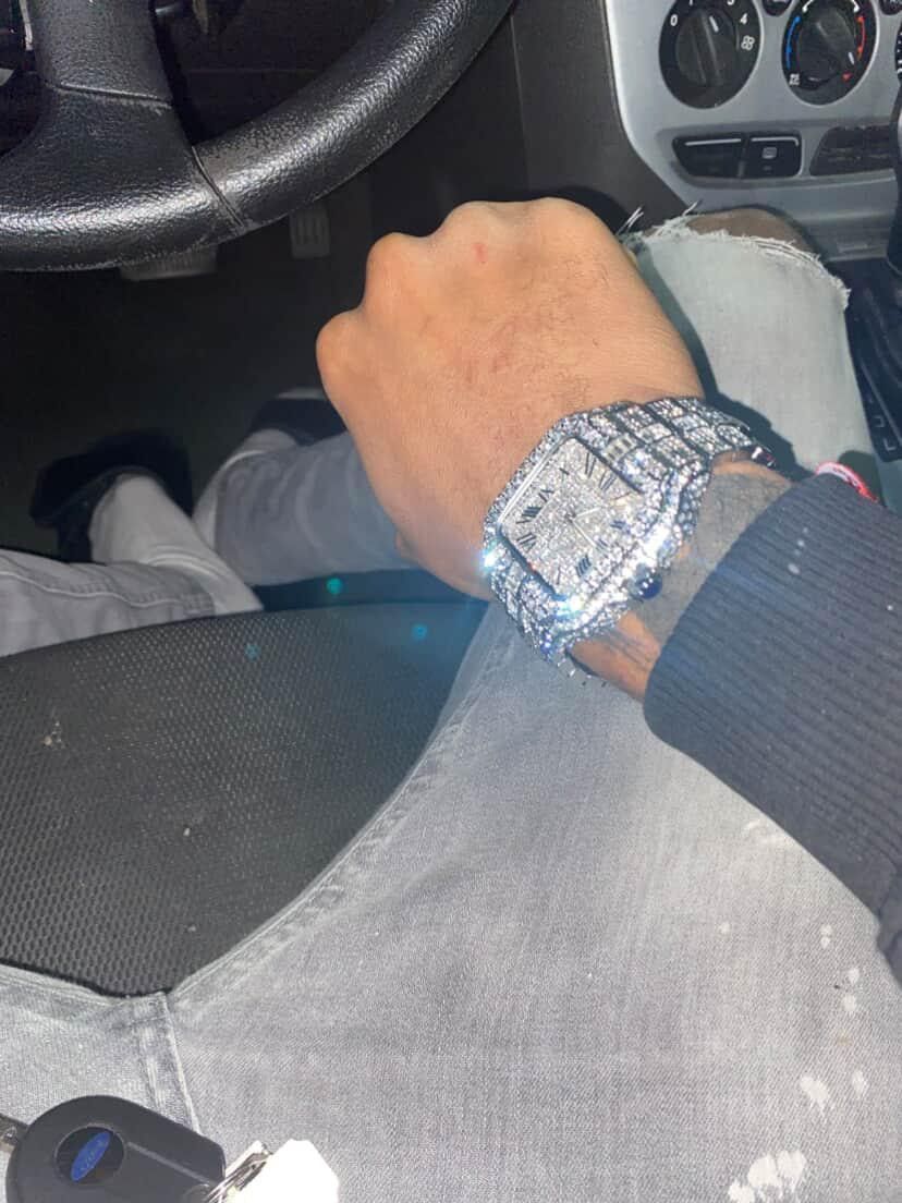 Moissanite Cartier Watch
